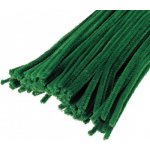 Plyšový drátek 50cm/10ks zelený – Zboží Dáma