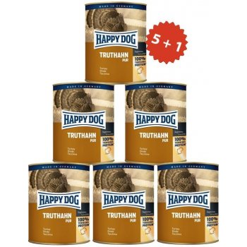 Happy Dog Truthahn Pur 6 x 0,8 kg