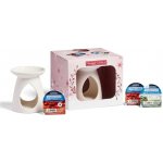 Yankee Candle vánoční dárková sada 2022 aroma lampa + 3 ks vonný vosk – Zboží Mobilmania