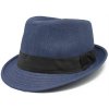 Klobouk Hologramme Paris letní klobouk Kilian tmavě modrý
