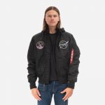 Alpha Industries MA-1 VF Hood Dark Side – Zboží Dáma