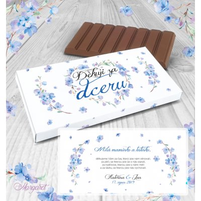 Čokoláda "Poděkování za dceru" | SK33 – Zboží Dáma