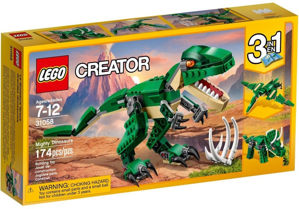 LEGO® Creator 31058 Úžasný dinosaurus od 269 Kč - Heureka.cz