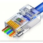 PremiumCord průchozí konektor RJ45 8pinů UTP Cat6 SRJ45P-C6 | Zboží Auto