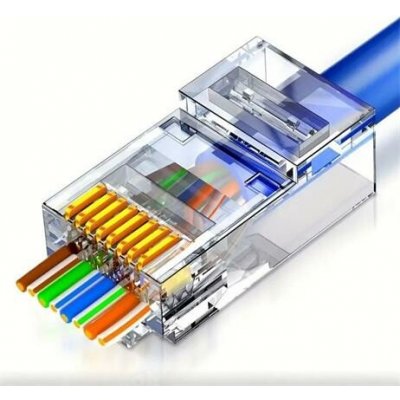 PremiumCord průchozí konektor RJ45 8pinů UTP Cat6 SRJ45P-C6 | Zboží Auto