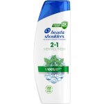 Head & Shoulders Mentohol šampon a kondicionér 2v1 proti lupům 400 ml – Hledejceny.cz