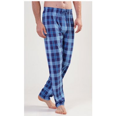 Tomáš pánské pyžamové kalhoty modré – Zboží Mobilmania