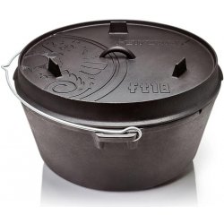 Petromax Litinový kotlík bez nožiček ft18 "Dutch Oven" 16,1 l