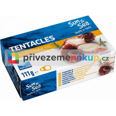 Sun & Sea Chobotnice v rostlinném oleji 111 g – Zboží Dáma