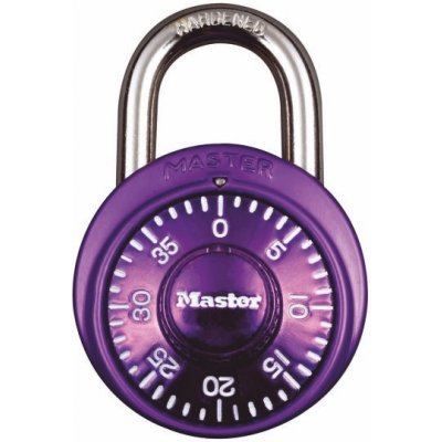 Master Lock 1533EURD fialový – Zboží Mobilmania