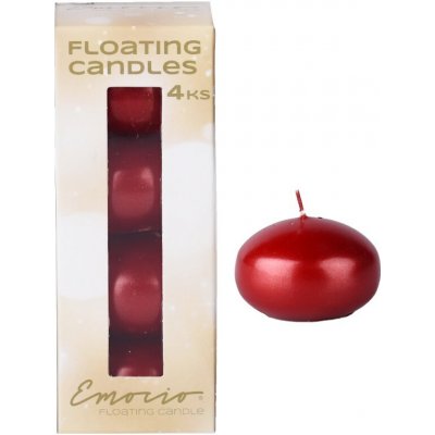 Emocio Plovoucí červené 4 ks – Sleviste.cz