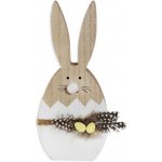Zajíc dřevo 19,3cm natural – Hledejceny.cz