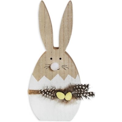 Zajíc dřevo 19,3cm natural – Hledejceny.cz
