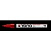 Školní papírové hodiny Marabu YONO akrylový popisovač 0,5-1,5 mm - červený