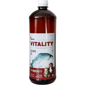 Akinu Vitality lososový olej 1 l