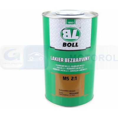 BOLL Bezbarvý lak MS 2:1 1 l – Zboží Mobilmania