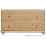 Drewmax prádelník z masivního dřeva borovice KD101 pacyg – Zboží Dáma