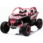 Mamido elektrické autíčko Buggy Maverick Can-Am 2x24V 4x200W růžová – Zboží Mobilmania