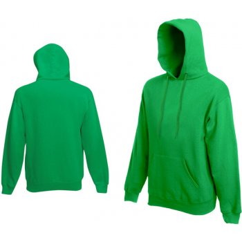 Fruit of the Loom HOODED SWEAT Kelly Green