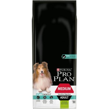 Purina Pro Plan Medium Adult Sensitive Digestion jehněčí 14 kg