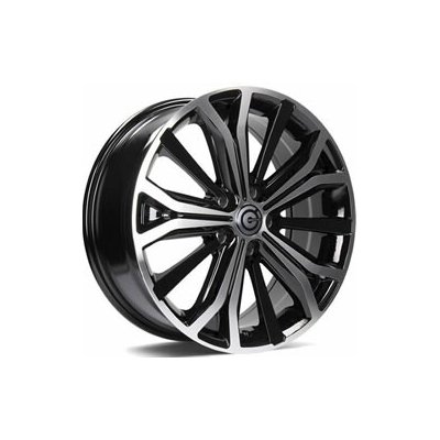CARBONADO Majestic 7x17 5x108 ET46 black polished – Sleviste.cz