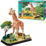 CubicFun 3D puzzle Zvířecí kamarádi Žirafa 43 ks – Zboží Mobilmania