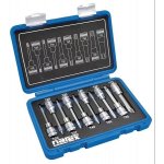 NAREX Sada hlavic 1/2 zástrčných TORX TX 20-70 L100mm 10 ks KNIPEX 443000962 – Zboží Dáma