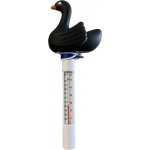 Vodnář Teploměr plovoucí černá labuť – Zboží Mobilmania