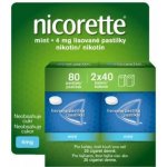 NICORETTE MINT 4MG PAS CMP 2X40 – Zboží Mobilmania