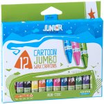 Voskovky Junior Jumbo trojhranné sada 12 ks – Hledejceny.cz