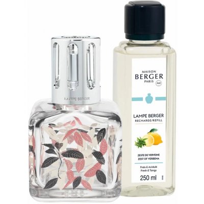 Maison Berger Paris sada katalytická lampa Glacon s vůní Zest of Verbena Lístečky 250 ml – Zbozi.Blesk.cz