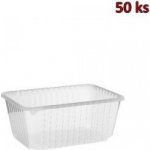 WIMEX Vanička hranatá průhledná ECONOMY 1200 ml PP – Zboží Dáma