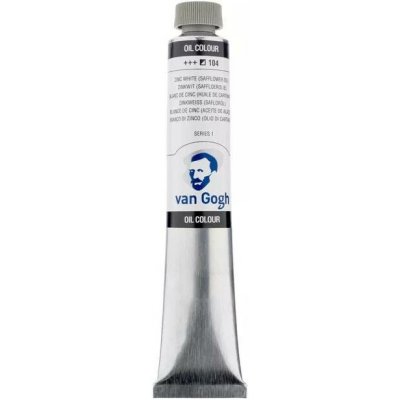 Van Gogh olejová barva 60 ml 104 zinc white saflor olej – Hledejceny.cz