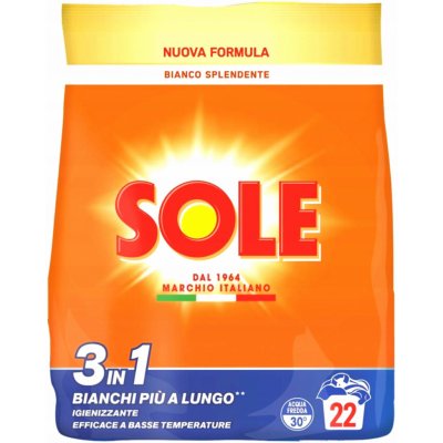 Sole Bianco Splendente prací prášek 11 kg 22 PD