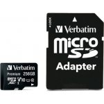 Verbatim microSDXC UHS-I 256 GB 44087 – Zbozi.Blesk.cz
