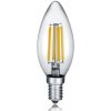 Žárovka Trio Lighting LED svíčka E14 4W filament 2700K stmívací vypínač 989-4470
