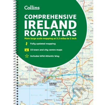 Comprehensive Road Atlas Ireland – Zboží Dáma