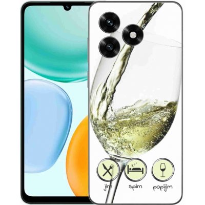 mmCase na Honor X5c Plus - sklenička vína bílé – Zboží Živě
