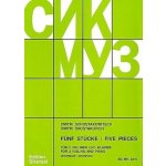 Shostakovich 2 Violins and Piano 5pcs Noty – Zboží Dáma