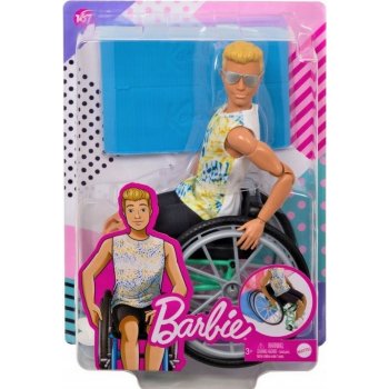 Barbie Model Ken na invalidním vozíku