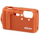 NIKON CF-CP3 OR silikonový obal Orange pro Nikon Coolpix W300 – Zboží Mobilmania