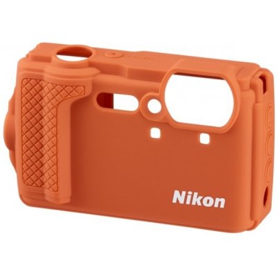 NIKON CF-CP3 OR silikonový obal Orange pro Nikon Coolpix W300 – Zboží Mobilmania