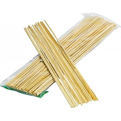 špejle 30cm, 100ks, hrocené, balené, bambus – Hledejceny.cz