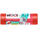 viGO! Pytle tříděný odpad LDPE 60l 30µm 10ks červené – Sleviste.cz