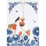 Blossombs Semínkové bomby - Drobný dáreček - Panenka pro štěstí - Polibek (2 ks) – Zboží Dáma