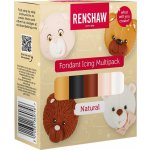 Renshaw barevný rolovaný Fondán sada Natural 5 x 100 g – Zboží Dáma