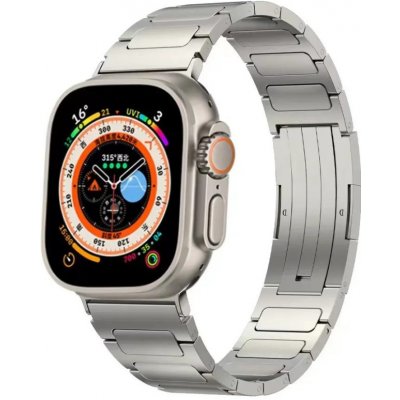 ESES Titanový řemínek pro Apple Watch 42, 44, 45, 49 mm 1530004738 – Zboží Živě