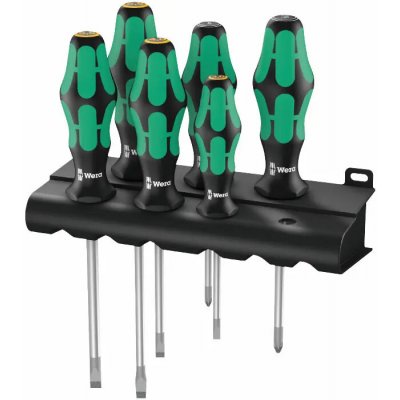 Wera 105656 Sada šroubováků Kraftform Plus Lasertip 334/355/6 Rack – Sleviste.cz