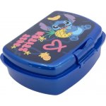 Stor plastový svačinový box Stitch 18,5 x 14 x 6,5 cm – Zboží Dáma