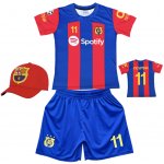 Numberoplus dětský fotbalový dres + fotbalová kšiltovka Barcelona FC Neymar JR 11 – Zboží Mobilmania